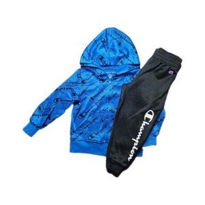 COPY - Champion Two Piece Track Suit 4T Blue & Black